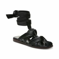 Hot Sale 🤩 Sam Edelman 👩 Women's Imogene Wrap 🩴 Sandals Eggshell 👏