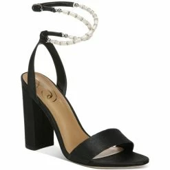 Best reviews of ✔️ Sam Edelman 👩 Women's Yanneli Embellished Ankle-Strap 🩴 Sandals Black 🎁