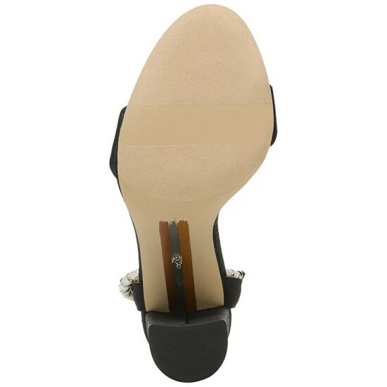 Best reviews of βοΈ Sam Edelman π© Women's Yanneli Embellished Ankle-Strap π©΄ Sandals Black π - Image 5