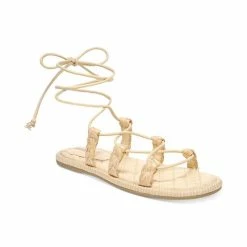 Top 10 👏 Sam Edelman 👩 Women's Zaraiah Ankle-Tie Braided Gladiator 🩴 Sandals ☀️ Summer Sand ✔️
