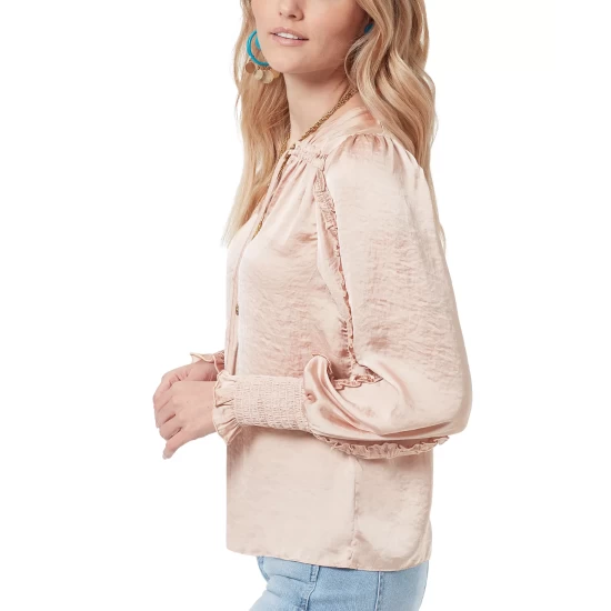 Wholesale β€οΈ Sam Edelman Varick V-Neck Ruffle Sleeve Blouse Shifting Sand π - Image 5