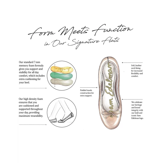 Promo 𧨠Sam Edelman π© Women's Felicia Ballet Flats Kiwi π - Image 7