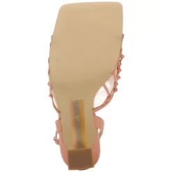 New 🎁 Sam Edelman Wilson Ankle-Strap Block-Heel 🩴 Sandals Tide Blue Suede ✔️