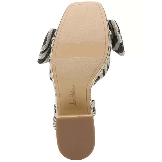 New π Sam Edelman Wilson Ankle-Strap Block-Heel π©΄ Sandals Tide Blue Suede βοΈ - Image 5