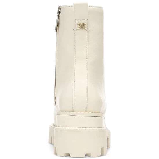 Promo 𧨠Sam Edelman π© Women's Garret Lace-Up Lug-Sole Combat π₯Ύ Boots Modern Ivory π₯ - Image 7