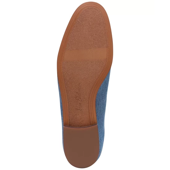 Cheapest π€© Sam Edelman π© Women's Loraine Tailored Loafers Smokey Blue Velvet π - Image 14