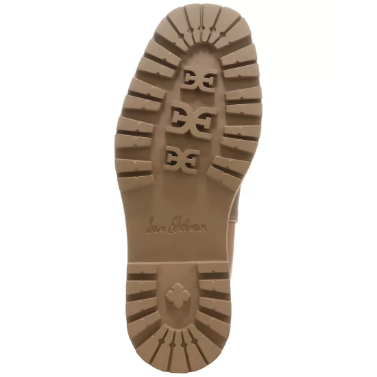 Best Pirce β Sam Edelman π© Women's Garret Lace-Up Lug-Sole Combat π₯Ύ Boots Black Leather βοΈ - Image 5