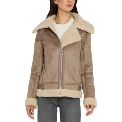 Buy ✨ Sam Edelman 👩 Women's Ruched Long-Sleeve Lace Mini 👗 Dress Black 😍