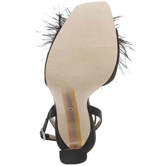 Best Pirce π― Sam Edelman π© Women's Leon Pom Pom π Dress π©΄ Sandals Black β - Image 8