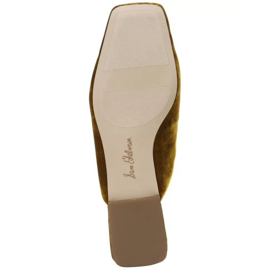 Hot Sale π Sam Edelman π© Women's Lavina Buckle Mules Black Ivory π₯ - Image 8