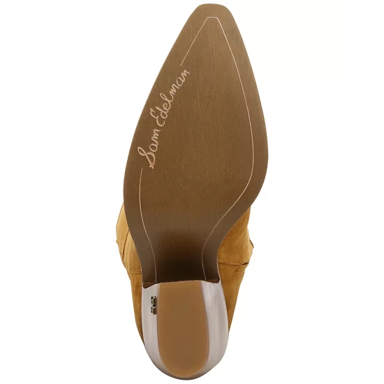 Buy π Sam Edelman Annabel Tall Western π₯Ύ Boots Toasted Chestnut π€© - Image 6