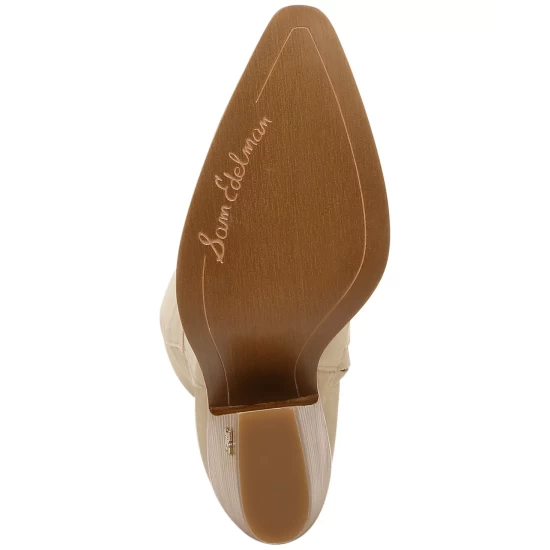 Buy π Sam Edelman Annabel Tall Western π₯Ύ Boots Toasted Chestnut π€© - Image 7