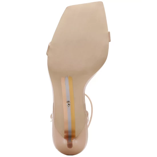 Budget 𧨠Sam Edelman Rayelle Two-Piece Kitten-Heel π Dress π©΄ Sandals Soft Beige π - Image 10