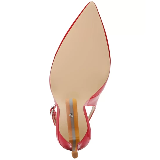 Discount π Sam Edelman π© Women's Hazel Slingback Pumps Dahlia Pink Suede π₯° - Image 8