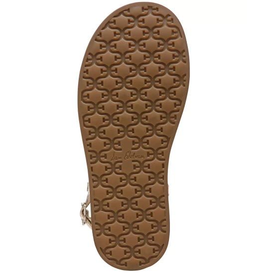 Promo π Sam Edelman π© Women's Naomi T-Strap Footbed π©΄ Sandals Canyon Clay βοΈ - Image 7
