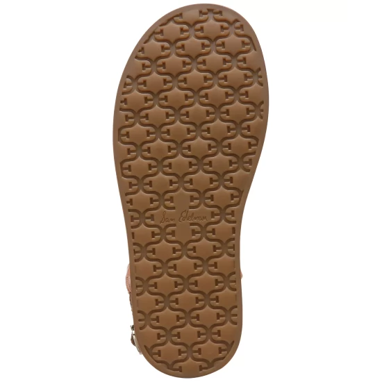Promo π Sam Edelman π© Women's Naomi T-Strap Footbed π©΄ Sandals Canyon Clay βοΈ - Image 11