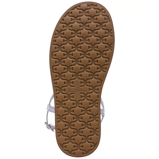 Promo π Sam Edelman π© Women's Naomi T-Strap Footbed π©΄ Sandals Canyon Clay βοΈ - Image 12