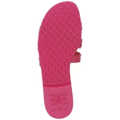 Coupon 🔔 Sam Edelman 👩 Women's Jade Perla Embellished Ankle Strap Platform 🩴 Sandals Modern Ivory Pearl 🎁