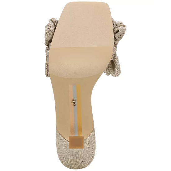 Coupon π Sam Edelman π© Women's Jade Perla Embellished Ankle Strap Platform π©΄ Sandals Modern Ivory Pearl π - Image 5