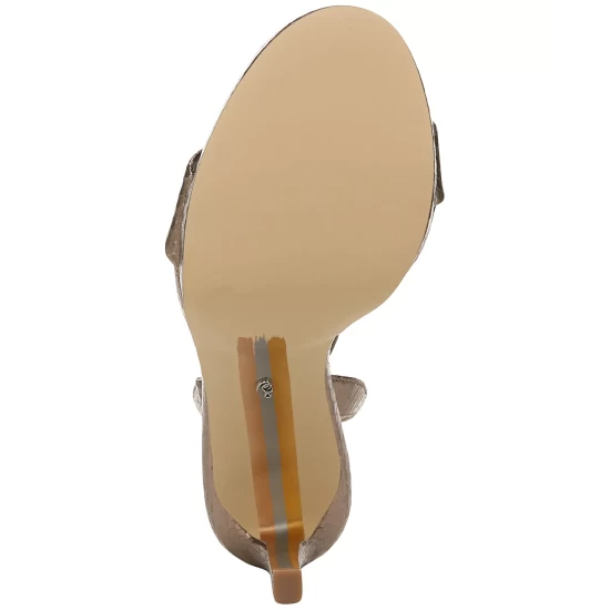 Best deal βοΈ Sam Edelman π© Women's Jade Two-Piece Platform π©΄ Sandals Riveria Blue 𧨠- Image 7