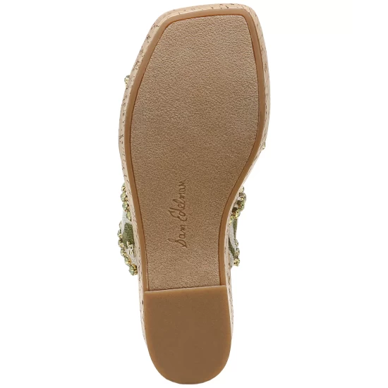 Top 10 βοΈ Sam Edelman Inette Rhinestone Braided Slide π©΄ Sandals Soft Silver π - Image 3