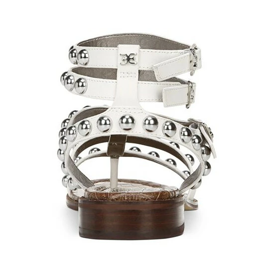 Best deal π Sam Edelman π© Women's Eavan Studded Gladiator π©΄ Sandals Modern Ivory β¨ - Image 3