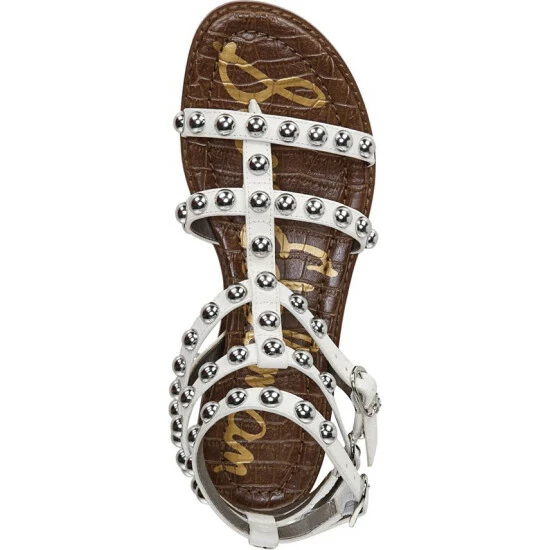 Best deal π Sam Edelman π© Women's Eavan Studded Gladiator π©΄ Sandals Modern Ivory β¨ - Image 4