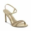 Coupon 😀 Sam Edelman 👩 Women's Daisie Ankle Strapped 🩴 Sandals Molten Gold 🌟