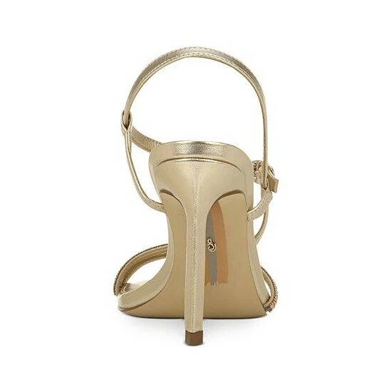 Coupon π Sam Edelman π© Women's Daisie Ankle Strapped π©΄ Sandals Molten Gold π - Image 3