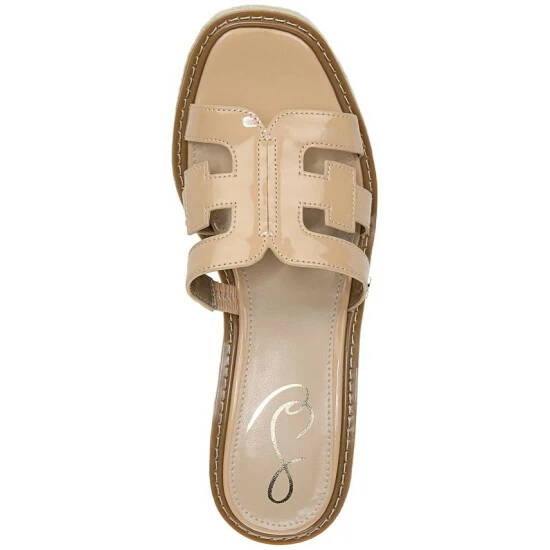 Hot Sale π Sam Edelman π© Women's Laine Espadrille Platform Wedge π©΄ Sandals Light Cuoio Brown π₯ - Image 4