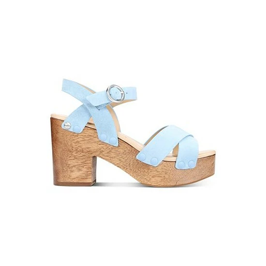 Best Sale π Sam Edelman π© Women's Josefine Platform Wedge π©΄ Sandals Sky Blue βοΈ - Image 2