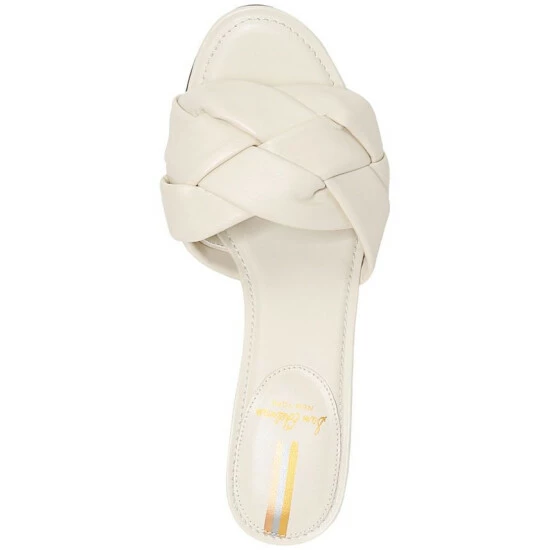 Wholesale π Sam Edelman π© Women's Oaklie Braided Block-Heel π©΄ Sandals Modern Ivory π₯ - Image 4
