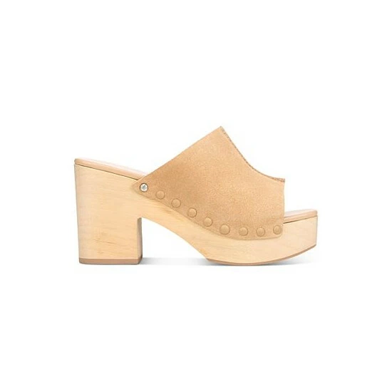 New π€© Sam Edelman π© Women's Josselyn Clog Wedge π©΄ Sandals Canyon Clay π - Image 2