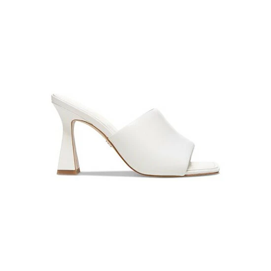 Cheap π Sam Edelman π© Women's Carmen Flared Heel π Dress Mules Bright White π - Image 2