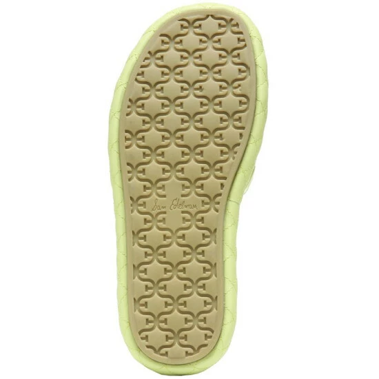 Wholesale π Sam Edelman π© Women's Karinda Quilted Emblem Slide π©΄ Sandals Kiwi π - Image 5