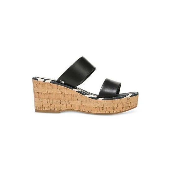 New βοΈ Sam Edelman π© Women's Alissa Wedge π©΄ Sandals Black π - Image 2