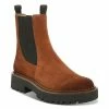Best Sale ❤️ Sam Edelman 👩 Women's Laguna Lug-Sole Chelsea Booties Frontier Brown 🔥