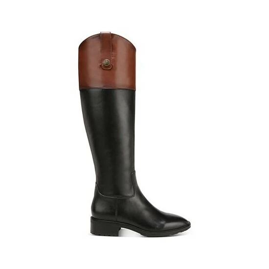Best Pirce π Sam Edelman Drina Snip-Toe Riding π₯Ύ Boots Terrazo Brown Leather π - Image 2