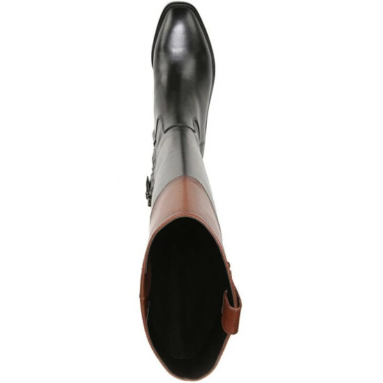 Best Pirce π Sam Edelman Drina Snip-Toe Riding π₯Ύ Boots Terrazo Brown Leather π - Image 4