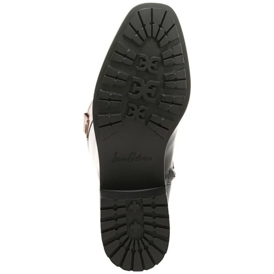 Best Pirce π Sam Edelman Drina Snip-Toe Riding π₯Ύ Boots Terrazo Brown Leather π - Image 5