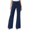 Flash Sale 😀 Sam Edelman 👩 Women's Bay High Rise Flared-Leg Trouser 👖 Jeans Atlantic 🌟