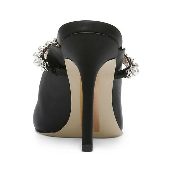 Outlet β Sam Edelman π© Women's Hyland Embellished Evening Mules Deep Sapphire Velvet π - Image 3