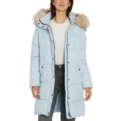 Cheap π€© Sam Edelman π© Women's Faux-Fur-Trim Hooded Parka, Created For Macy's Olive π₯