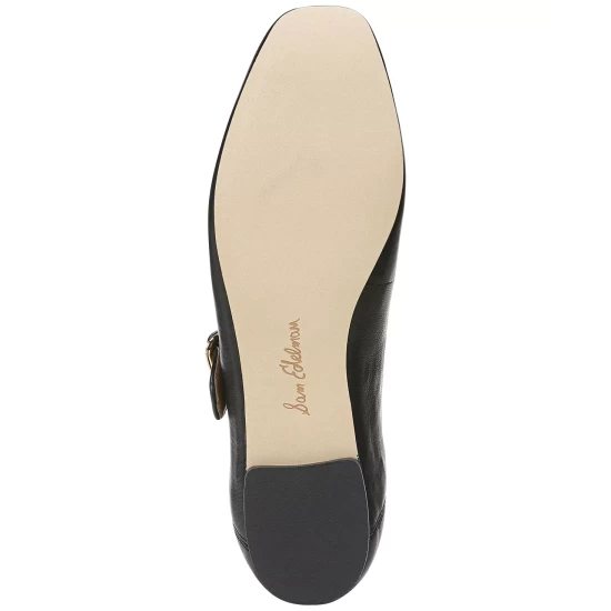 Coupon β¨ Sam Edelman π© Women's Harriett Beaded-Buckle Pumps Washed Blue Linen β¨ - Image 2