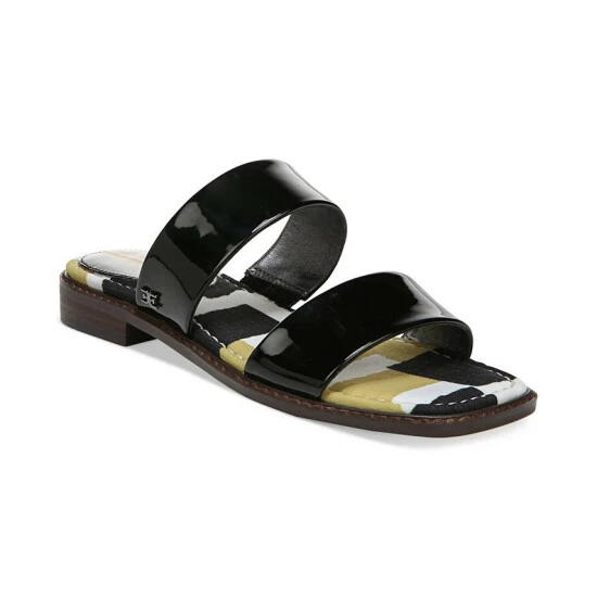 Budget π Sam Edelman π© Women's Haydee Strappy Slide π©΄ Sandals Rio Blue π₯