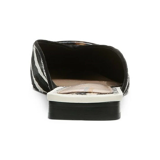 Hot Sale π Sam Edelman π© Women's Lavina Buckle Mules Black Ivory π₯ - Image 3