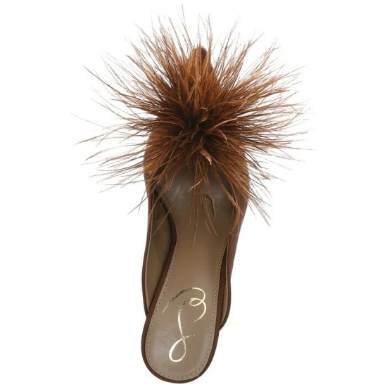 Top 10 π€© Sam Edelman π© Women's Anthony Pom Pom Mules Pumps Black β€οΈ - Image 4