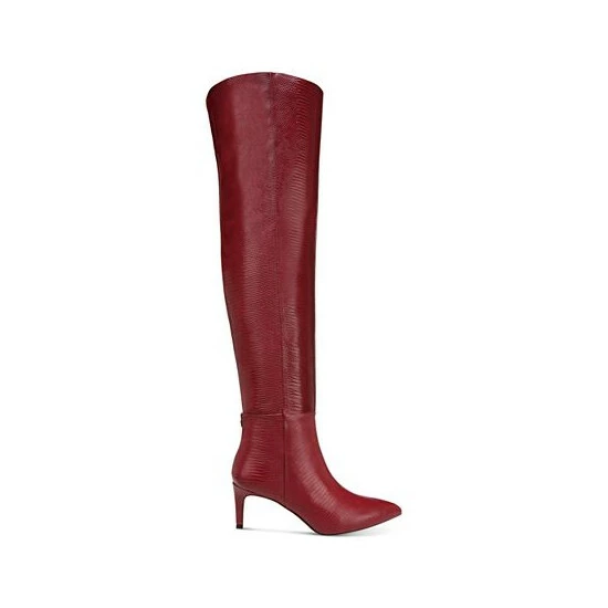 Budget β Sam Edelman π© Women's Ursula Mid-Heel Over-The-Knee π Dress π₯Ύ Boots Toasted Coconut Suede π - Image 2