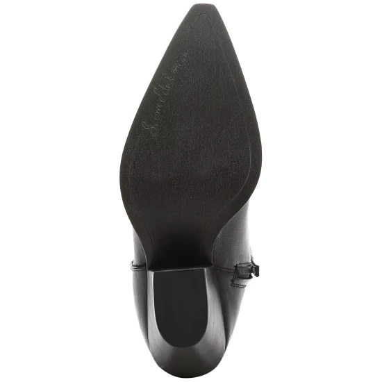 Cheapest π Sam Edelman Ulissa Mid-Heel π Dress Booties Black Suede π€©