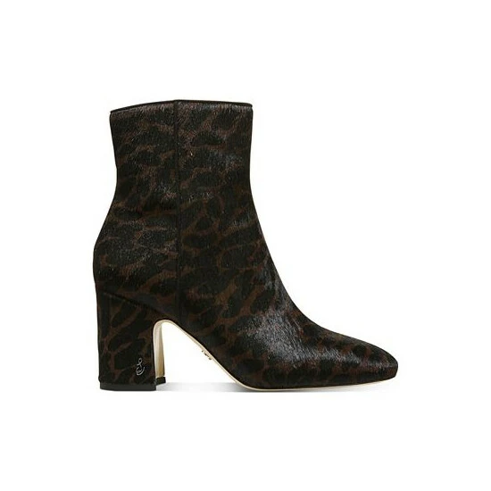 Cheapest π Sam Edelman π© Women's Fawn Block-Heel Booties Brown Multi π - Image 2